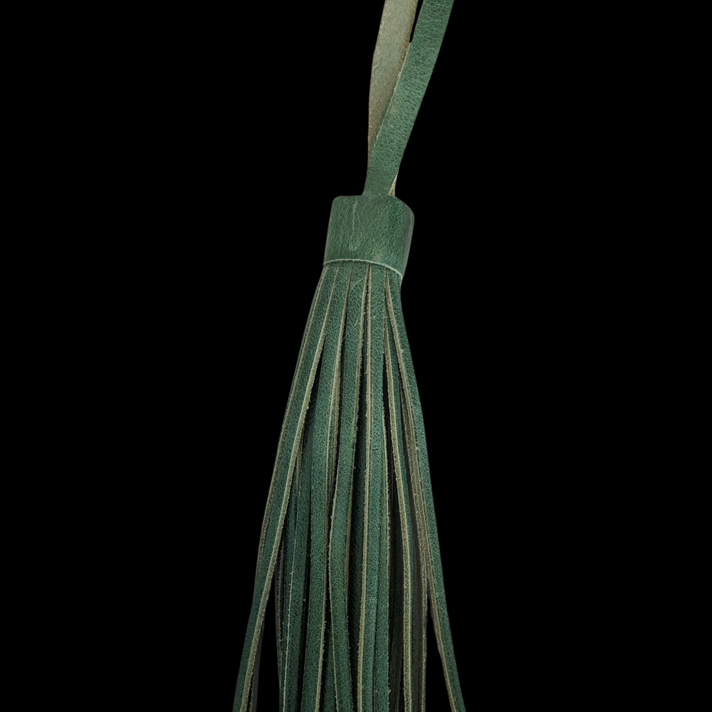 Portland Leather Green Tassel